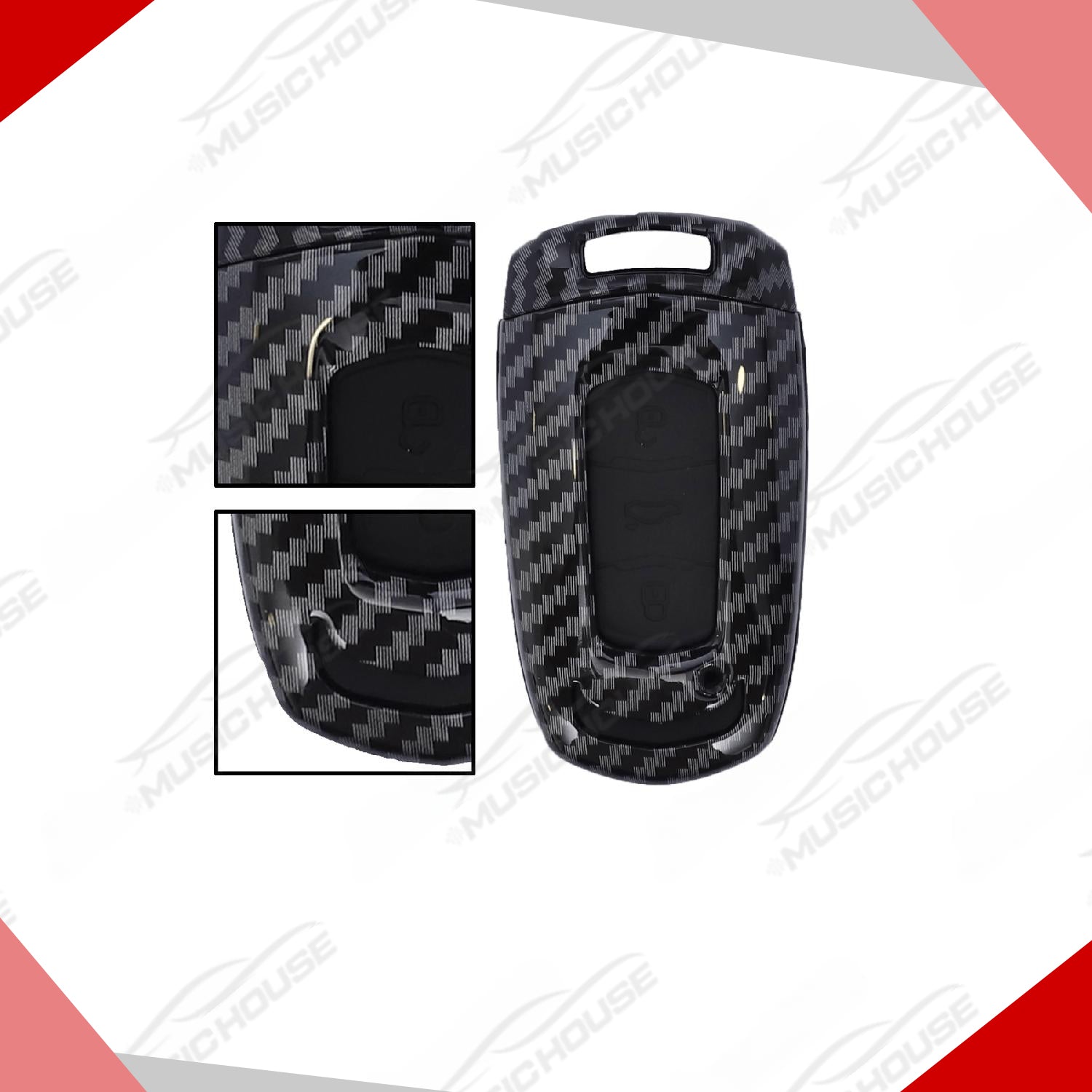 Proton Saga Carbon Fiber Key Cover