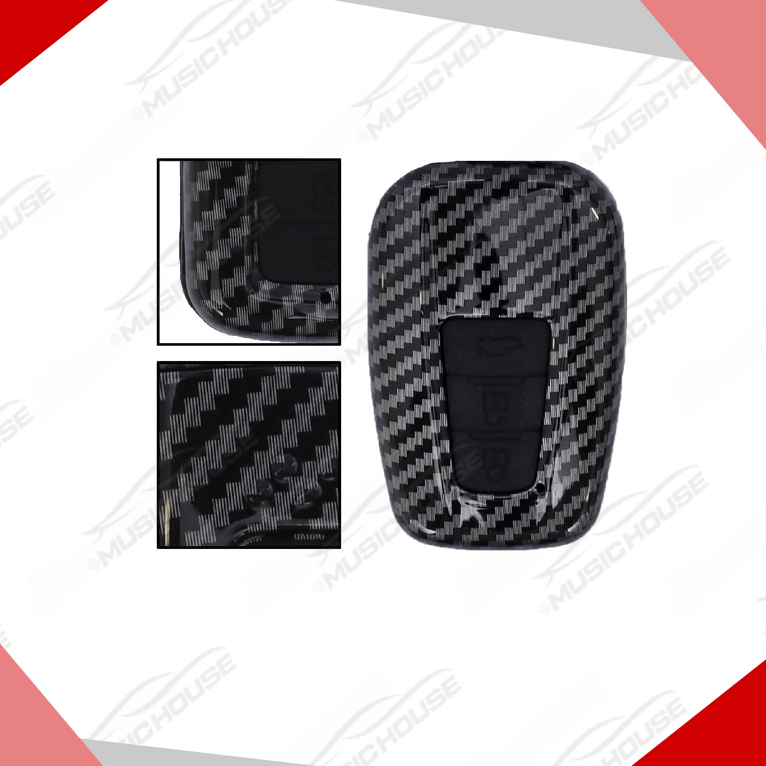 Toyoyta Hilux Revo Carbon Fiber Key Cover