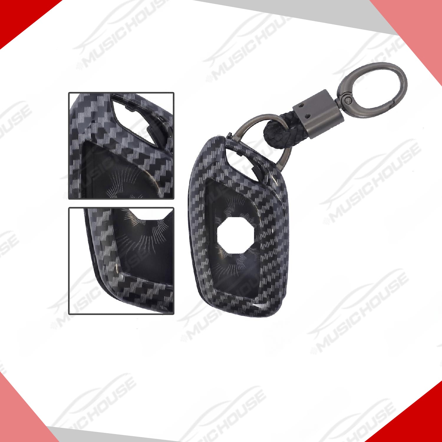 MG HS Carbon Fiber Key Cover