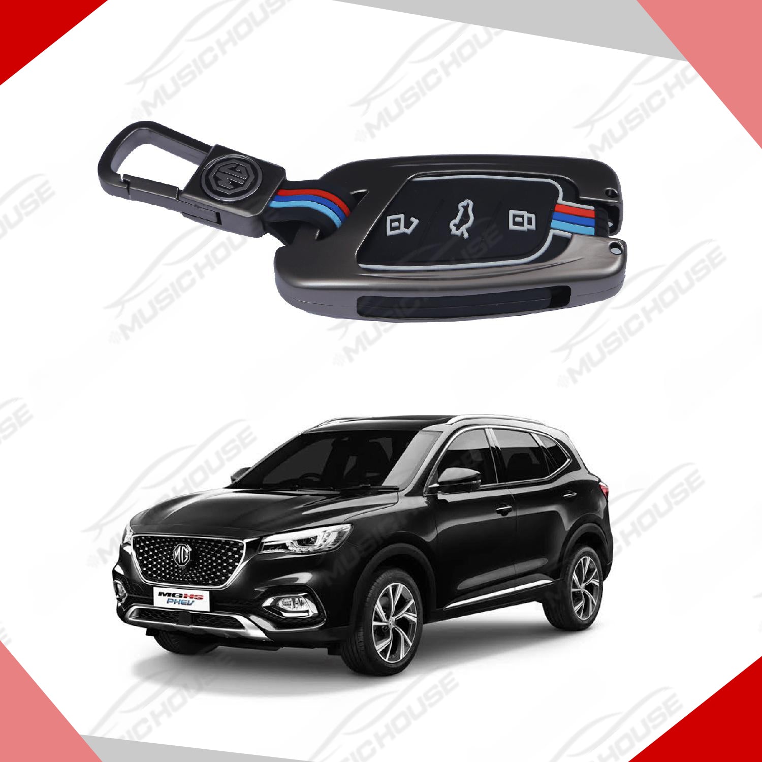 MG HS Key Cover With Metal Shell 2020 to 2021