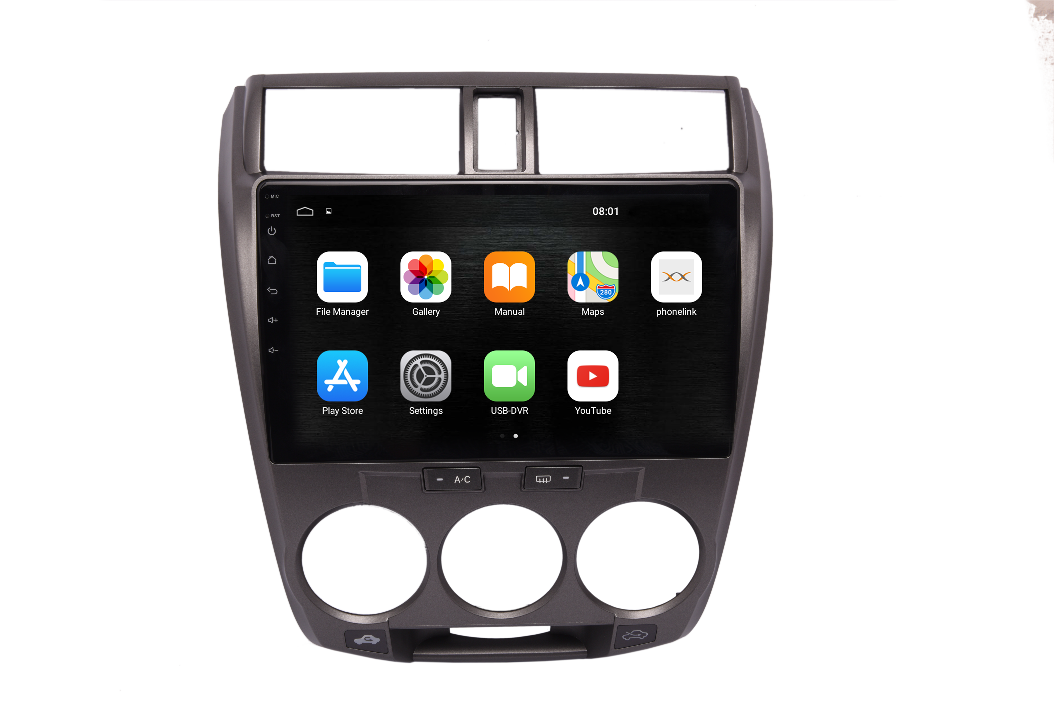 Honda City 2009 to 2019 Android Player IPS Display Multimedia System