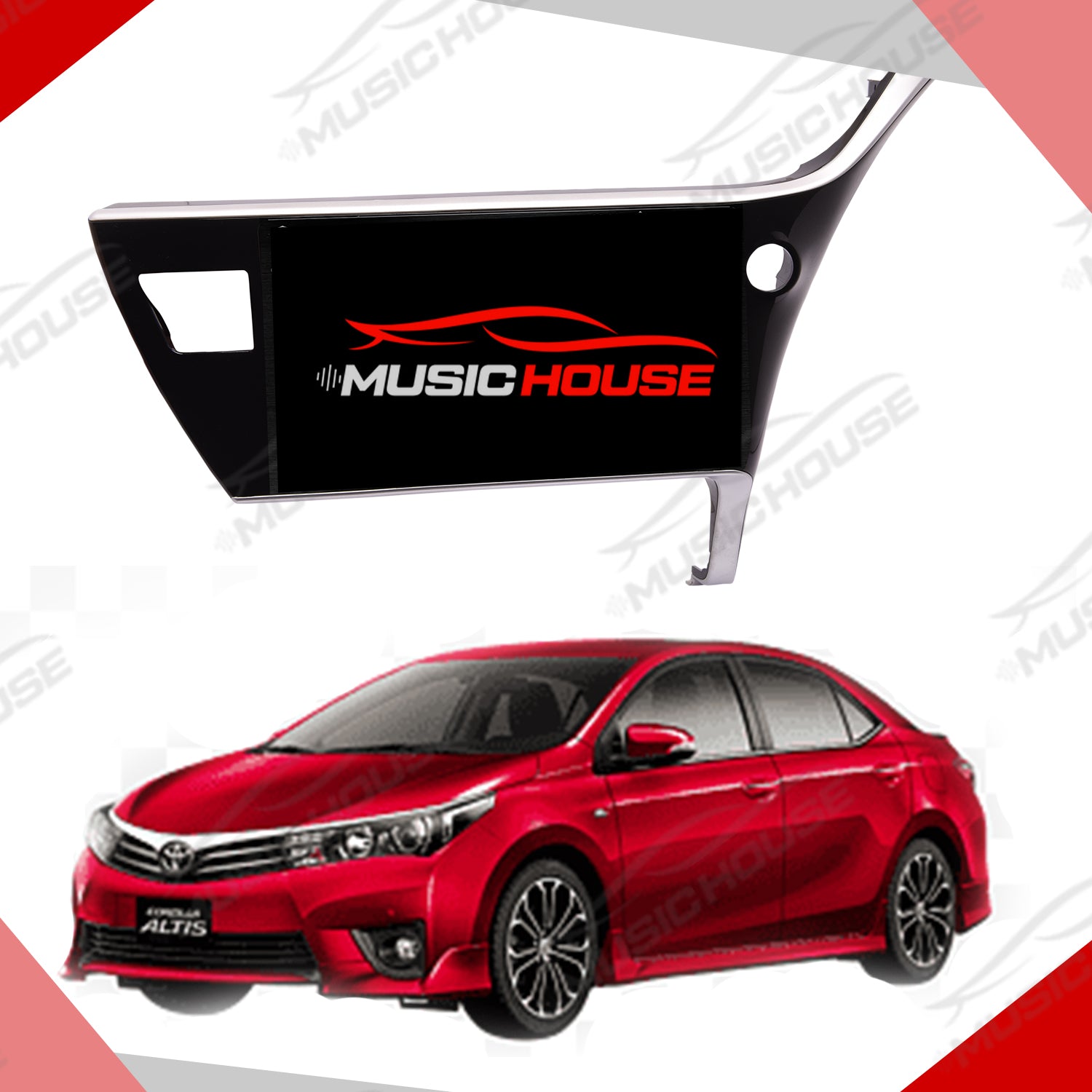 Toyota Corolla 2017-2022 Android Panel 1GB/16GB