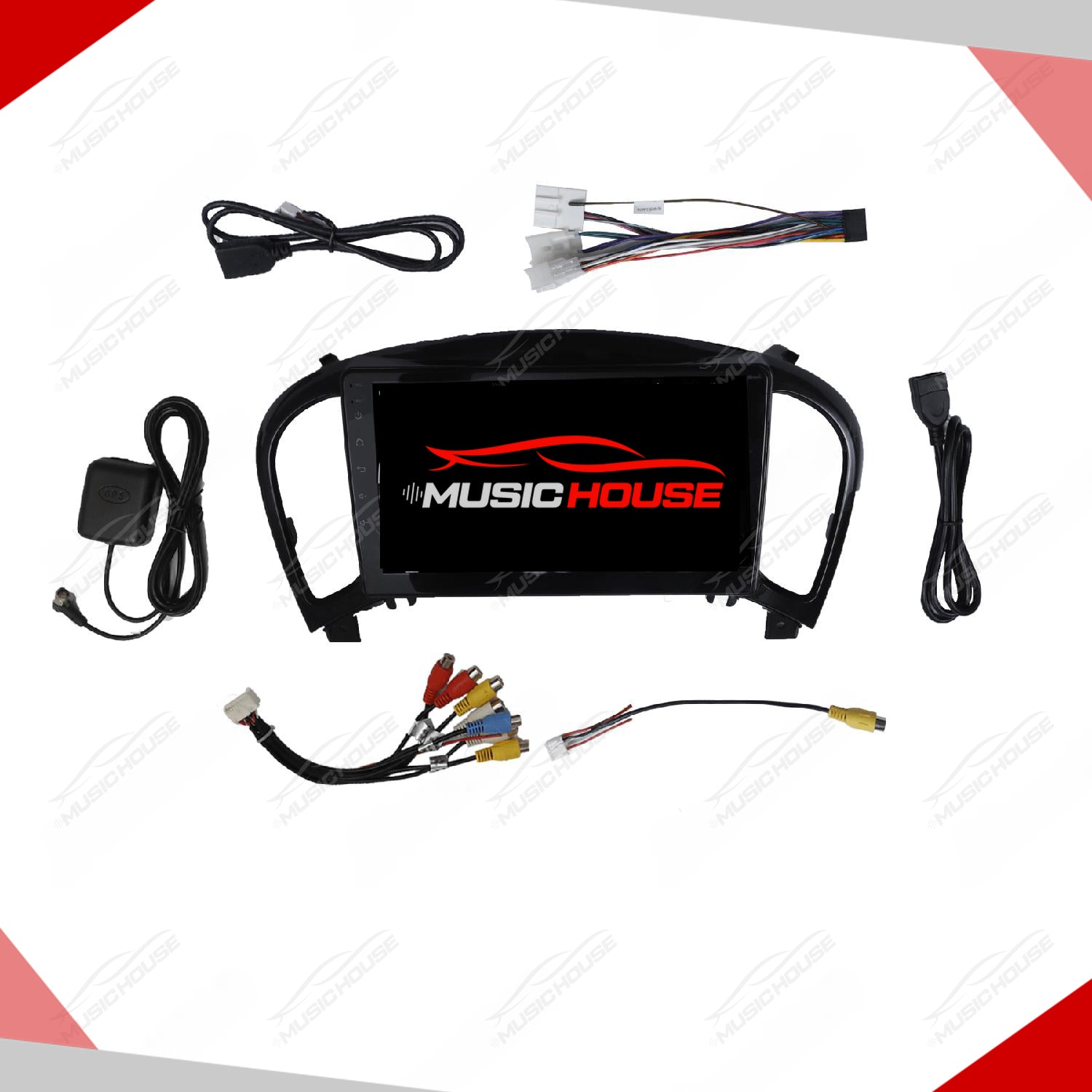 Nissan Juke Android  9" LCD IPS Multimedia Display
