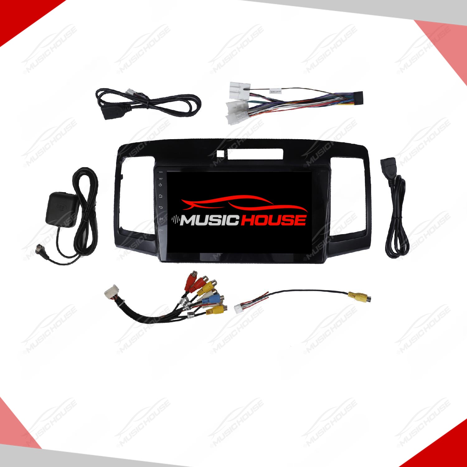 Toyota Premio 2002-2007 Android IPS Multimedia Display