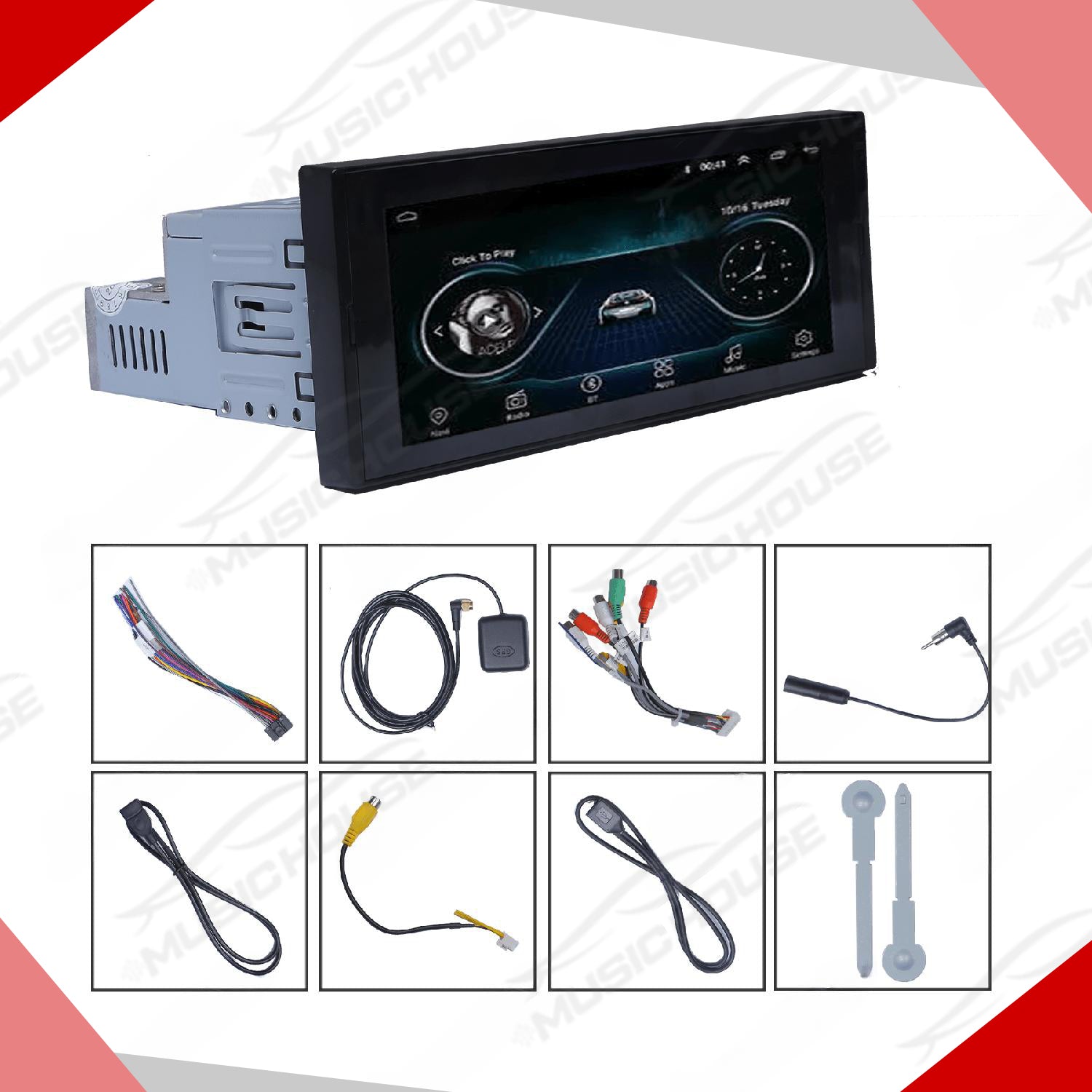 Universal Android Single Din