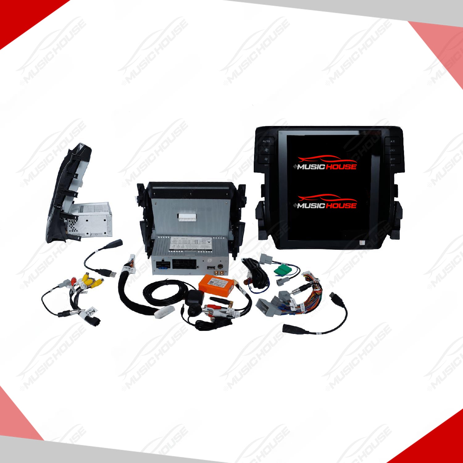 Honda Civic Tesla Lcd model 2016-2018  Android IPS Display  Multimedia Syatem