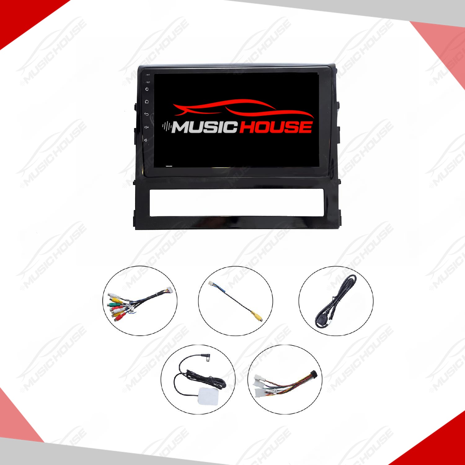 Land Cruiser 2008-2015 Android IPS Multimedia Display