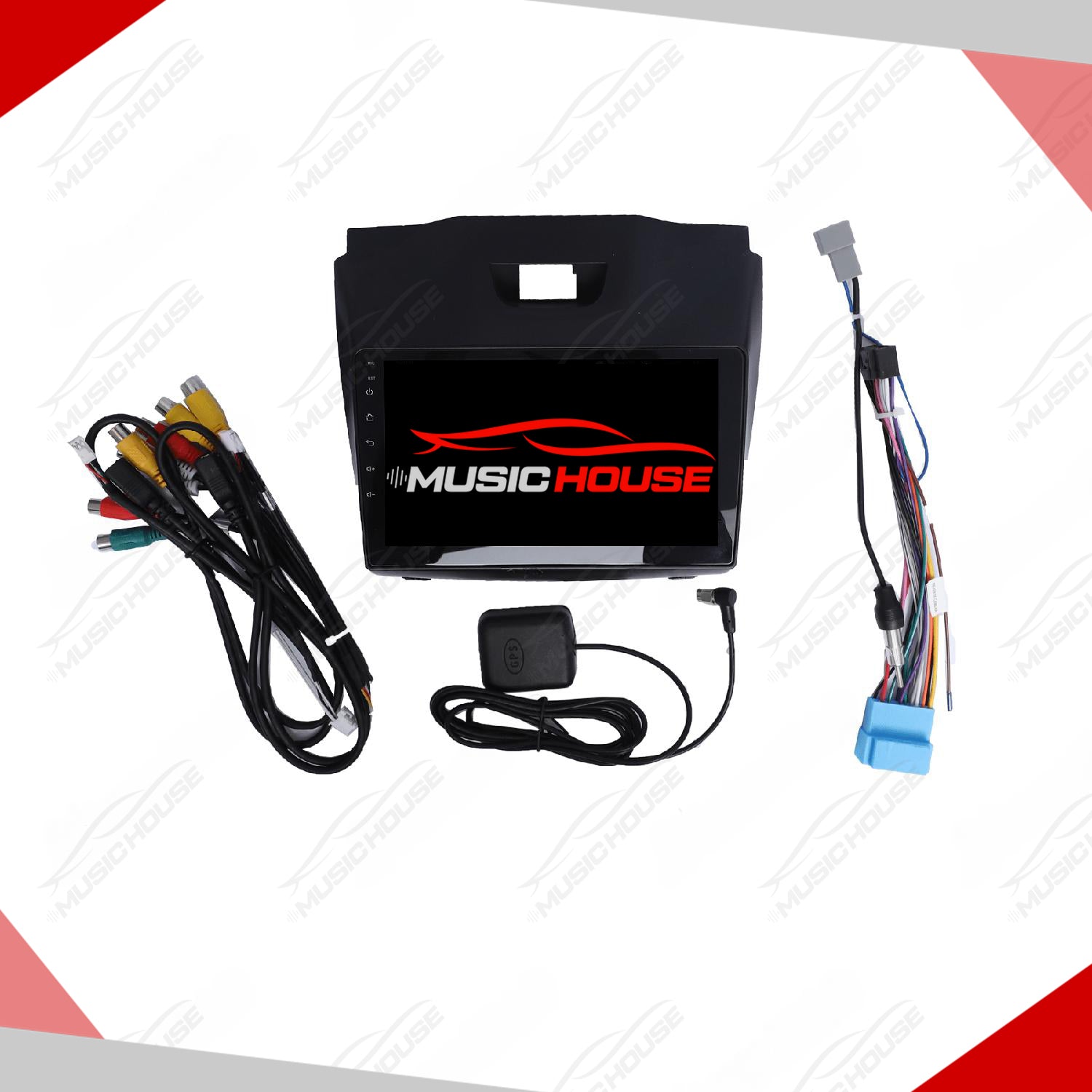 Isuzu D Max  Android Panel HD Player Display Multimedia System