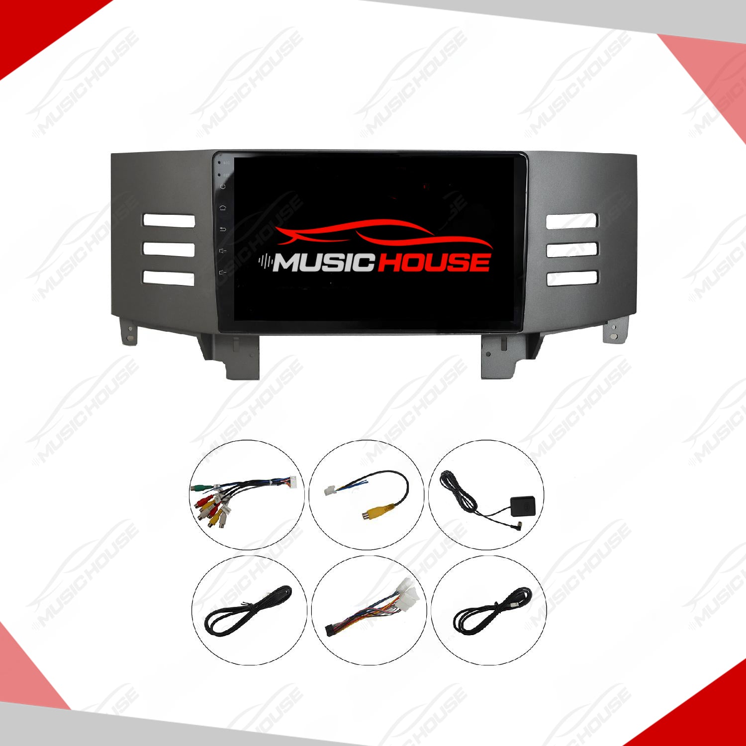 Toyota Mark X Android IPS Multimedia Display