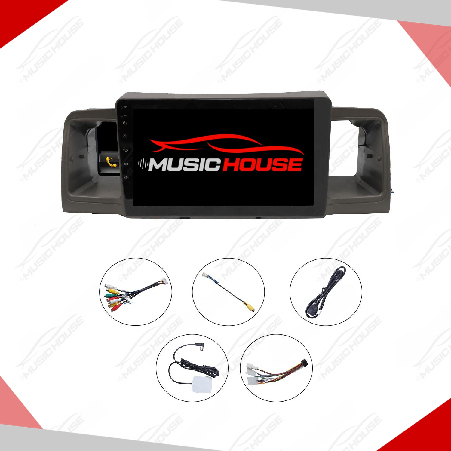 Toyota Corolla 2002-2008 Android Multimedia IPS Display