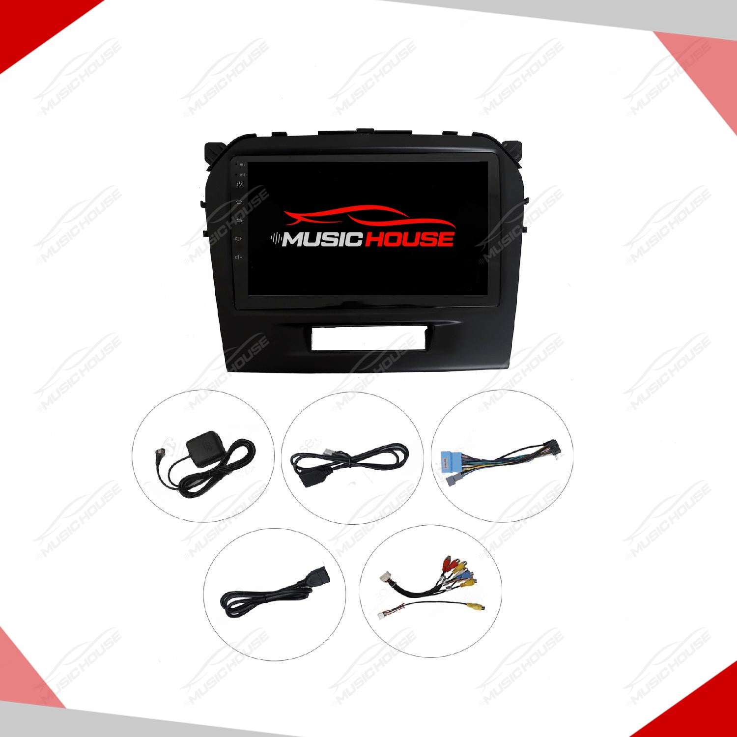 Suzuki Vitara Android IPS multimedia Display Panel - Model 2016-2021