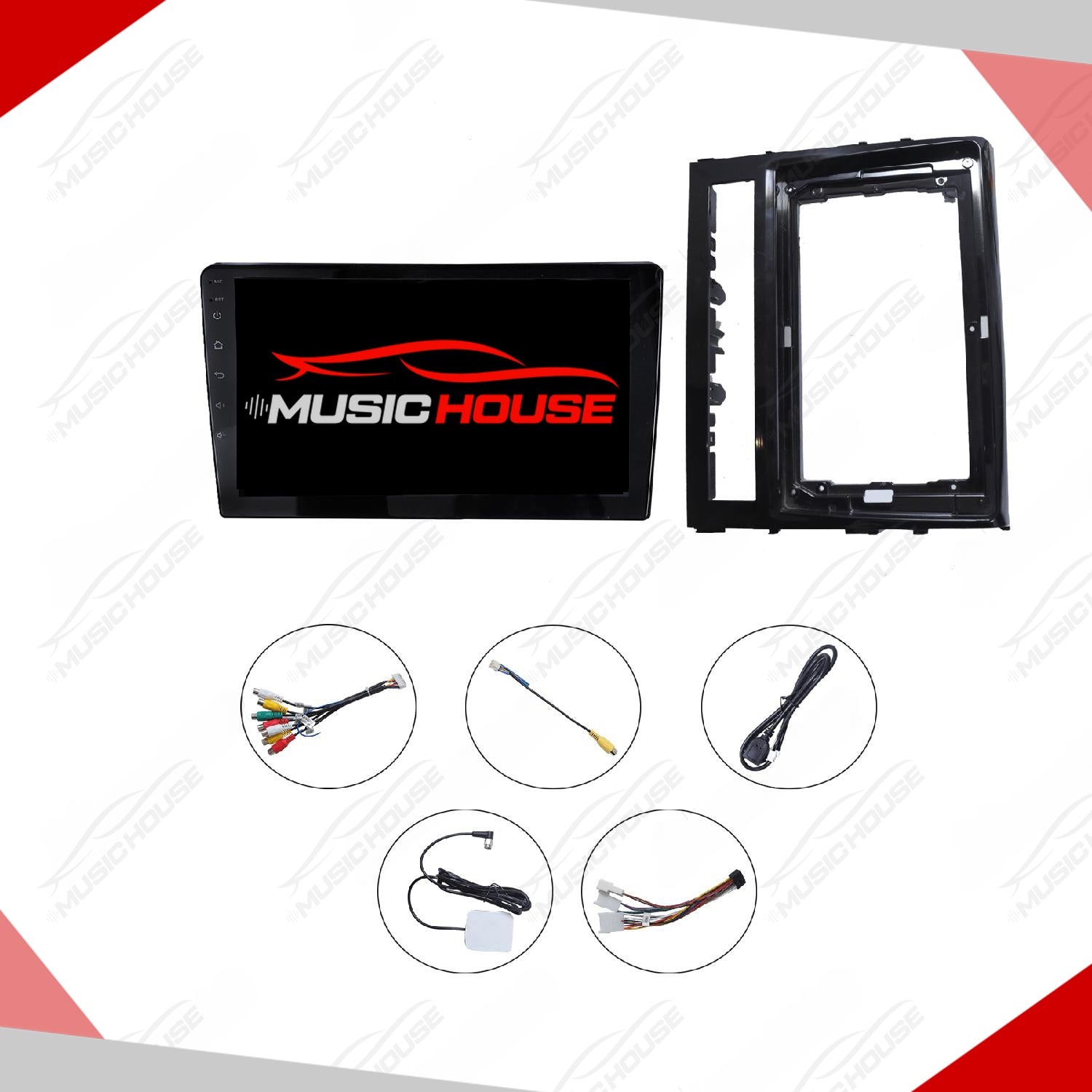 Land Cruiser 2008-2015 Android IPS Multimedia Display