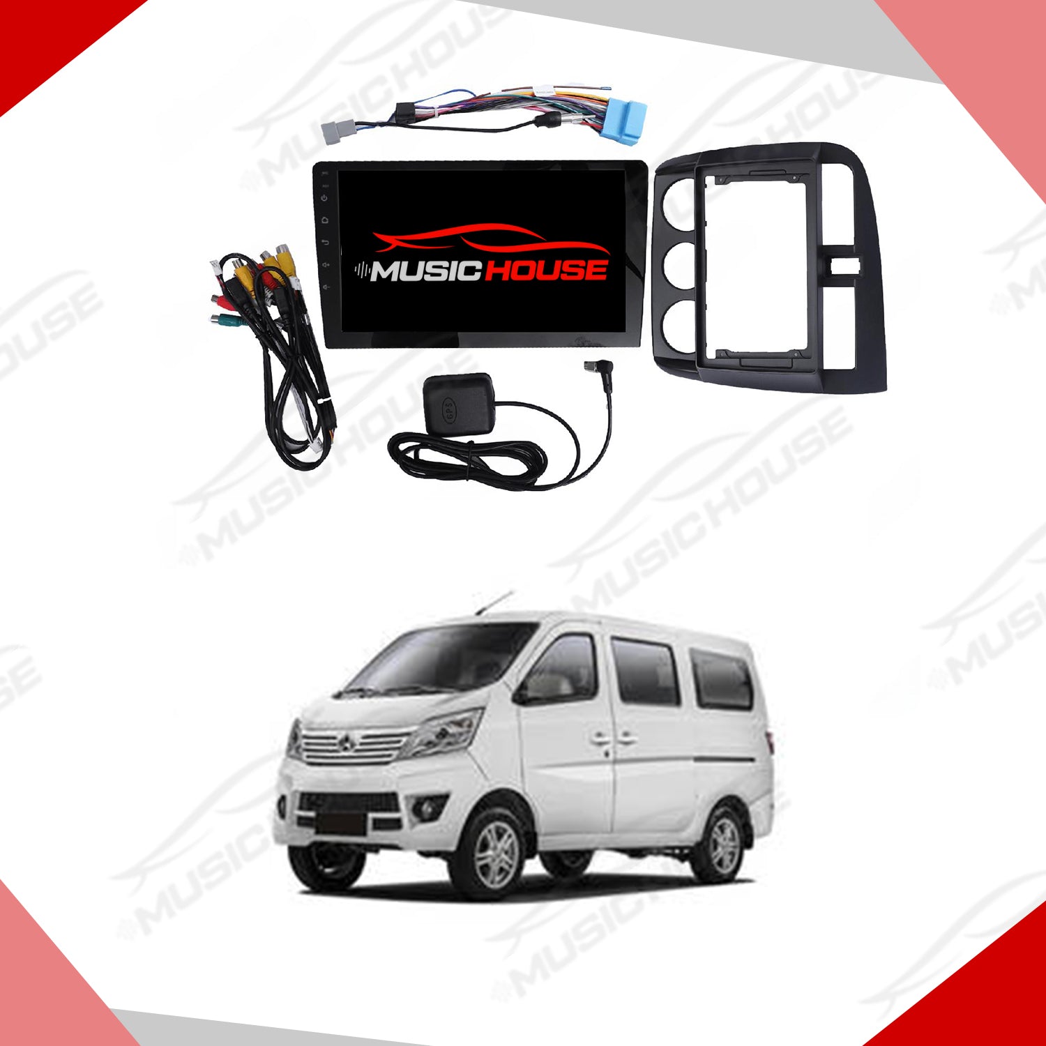 Changan Karvaan Android Panel HD Player Display Multimedia System