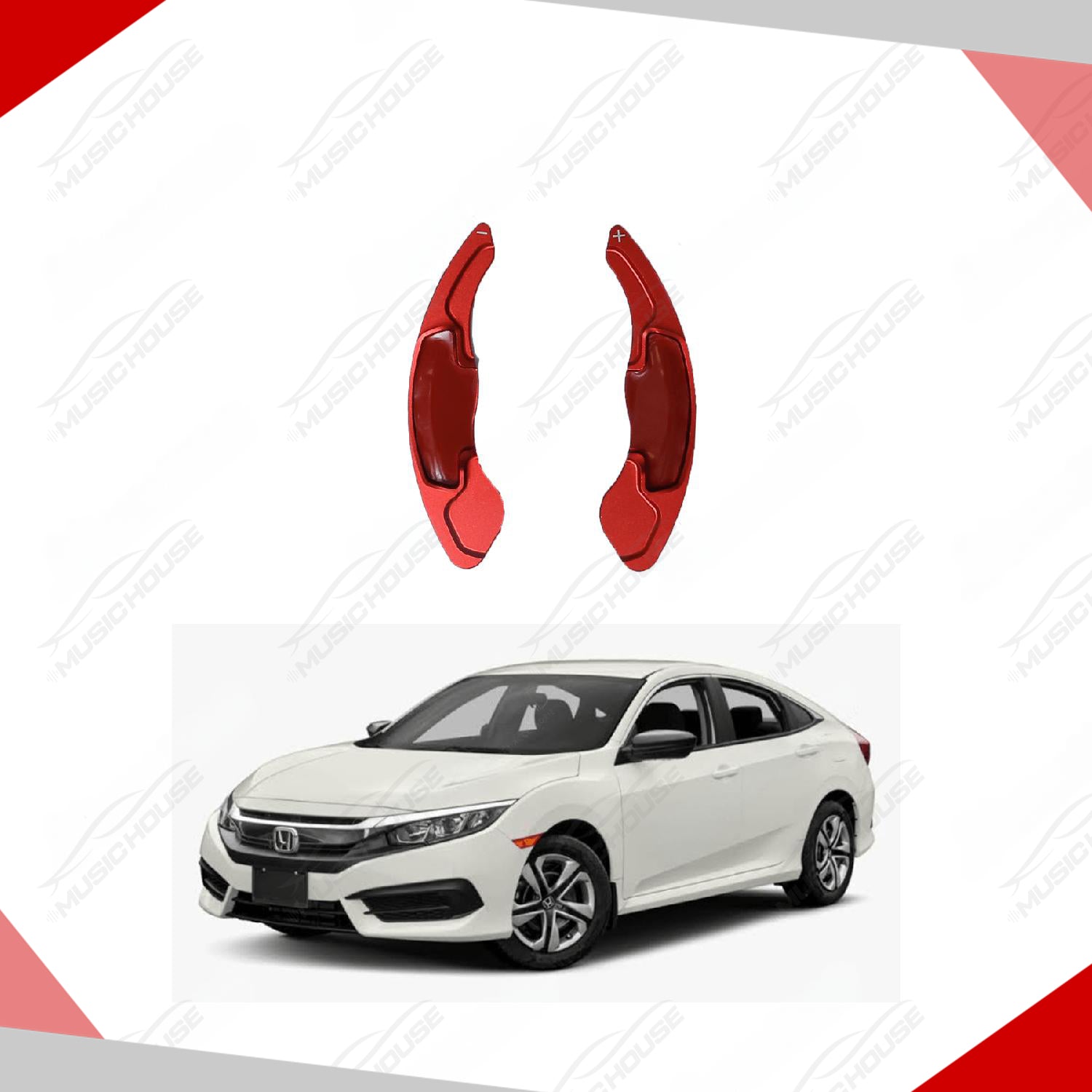 Honda Civic Steering Paddle Shifter Extension 2017
