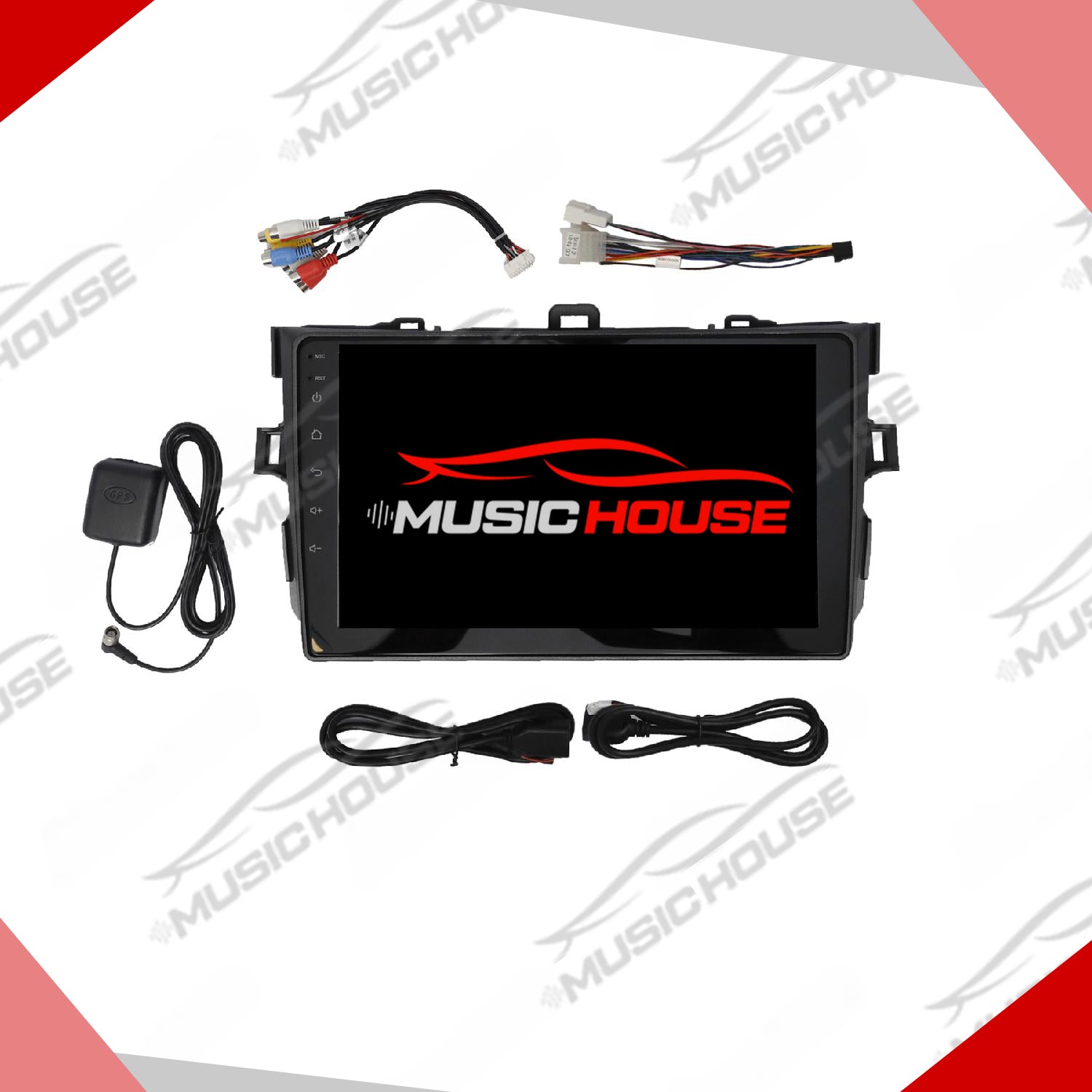 Toyota Axio 2007/2012 Android IPS Multimedia Display