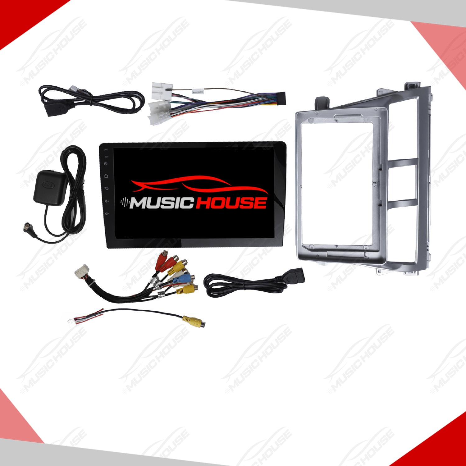 Toyota Belta Android LCD IPS Multimedia Panel 9 Inch - Model 2005 - 2012