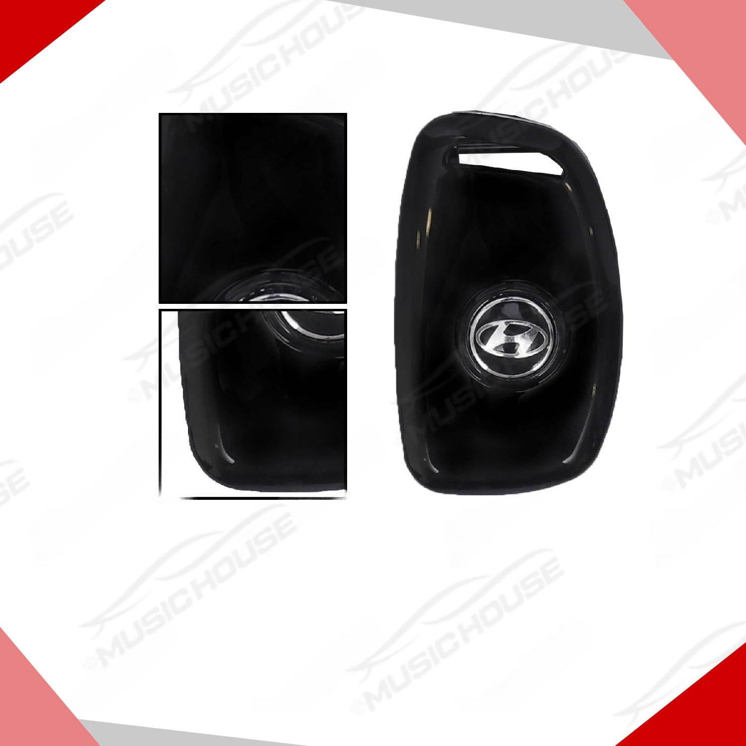 Hyundai Tucson Black  Protection Key Cover
