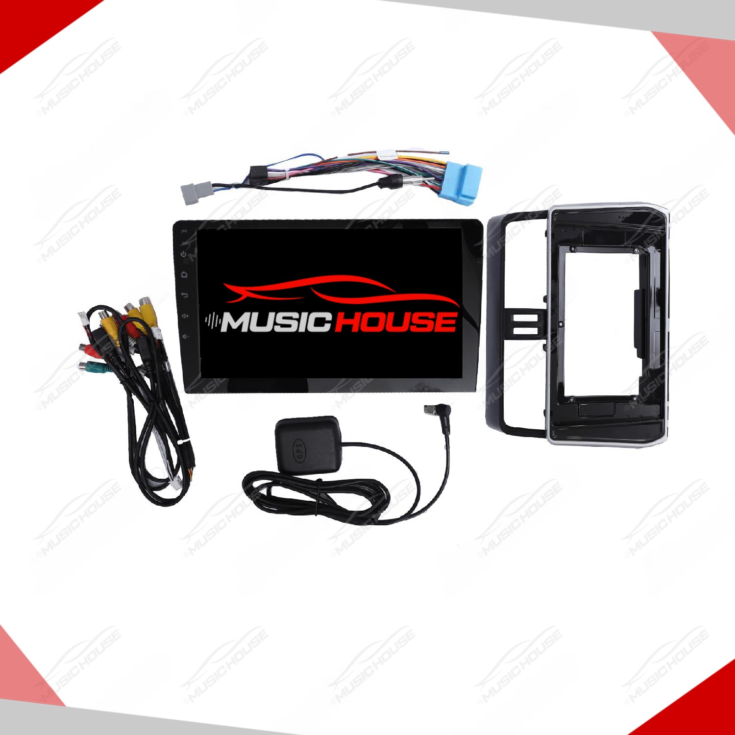 Toyota Prado 2017- 2021 Android Panel HD Player Display Multimedia System