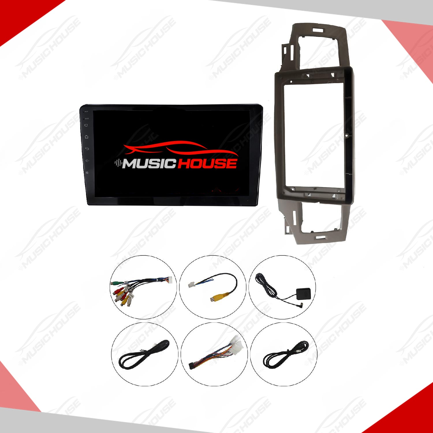 Toyota Corolla G / Axio 2000-2006 Android IPS Multimedia Display