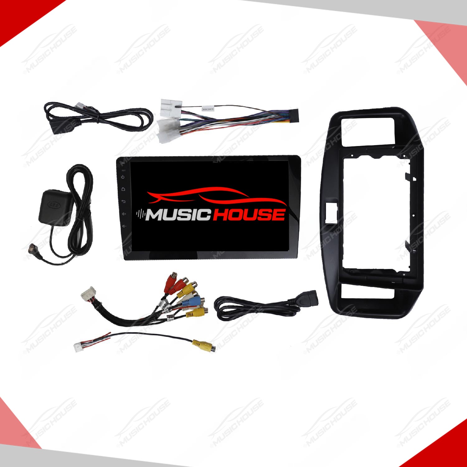 Daihatsu Mira LCD Multimedia IPS Display Android 9 Inch - Model 2014-2017