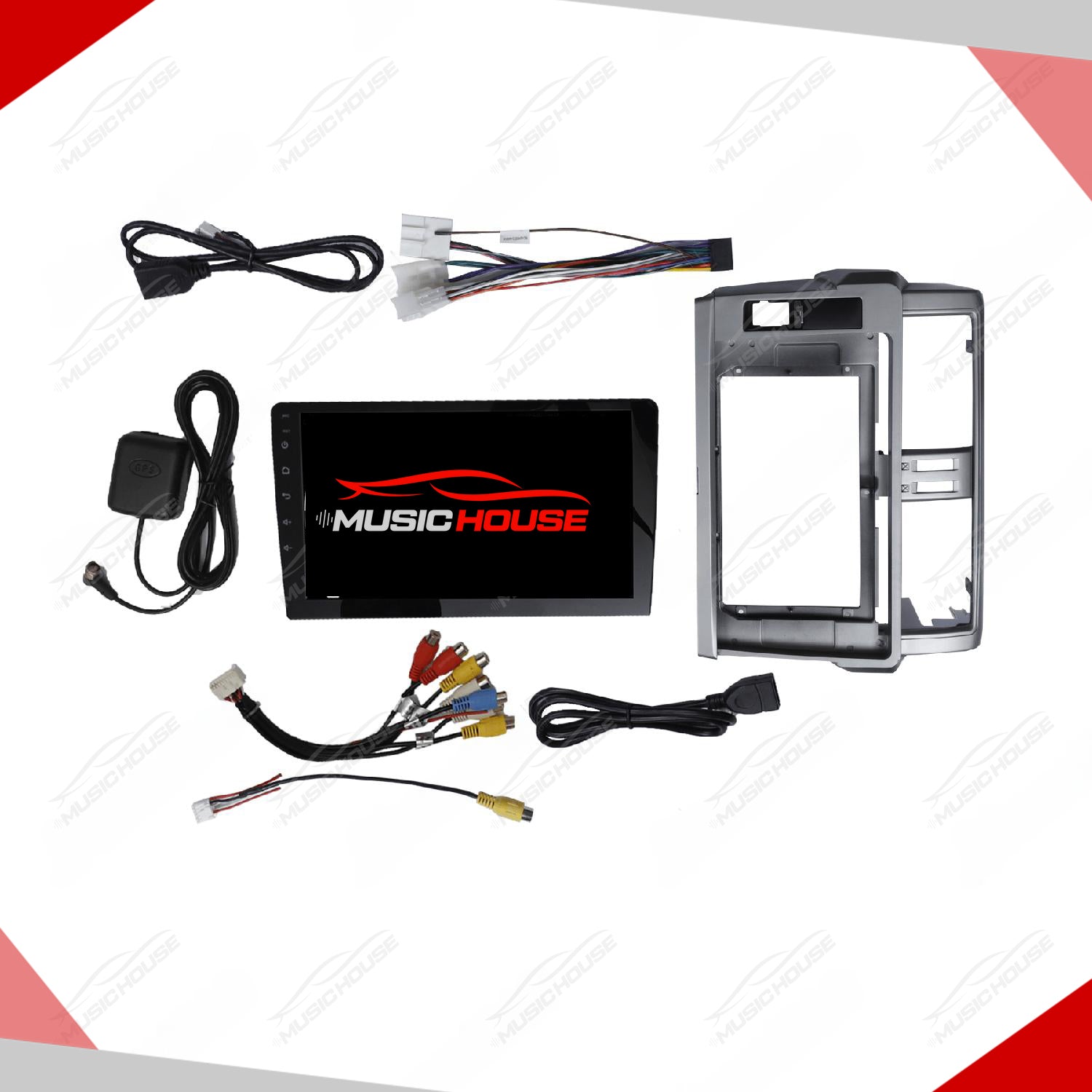 Toyota Prado LCD multimedia IPS Display System Android - Model 2013-2016