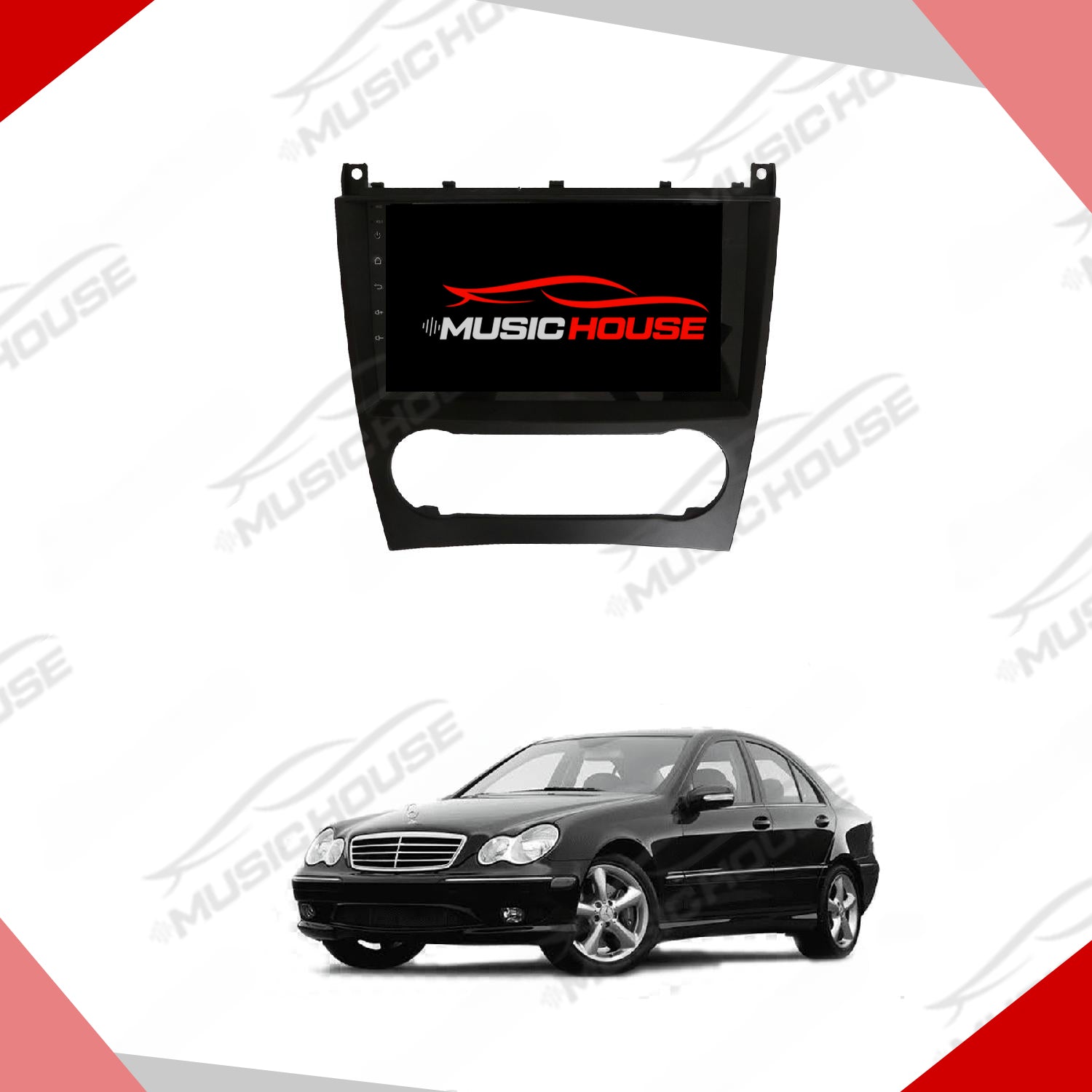 Mercedes C Class W203  Android IPS multimedia Display