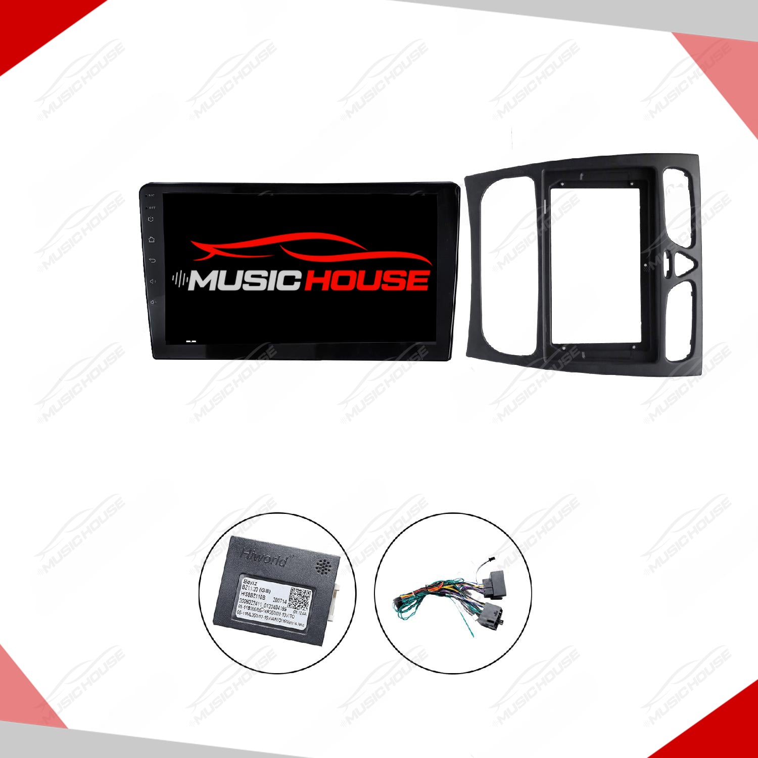 Mercedes C Class W203 Android IPS multimedia Display