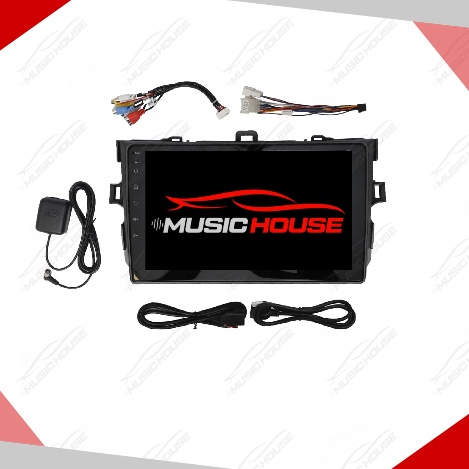 Toyota Corolla 2009 to 2014 – Android Player Latest IPS Display Multimedia System