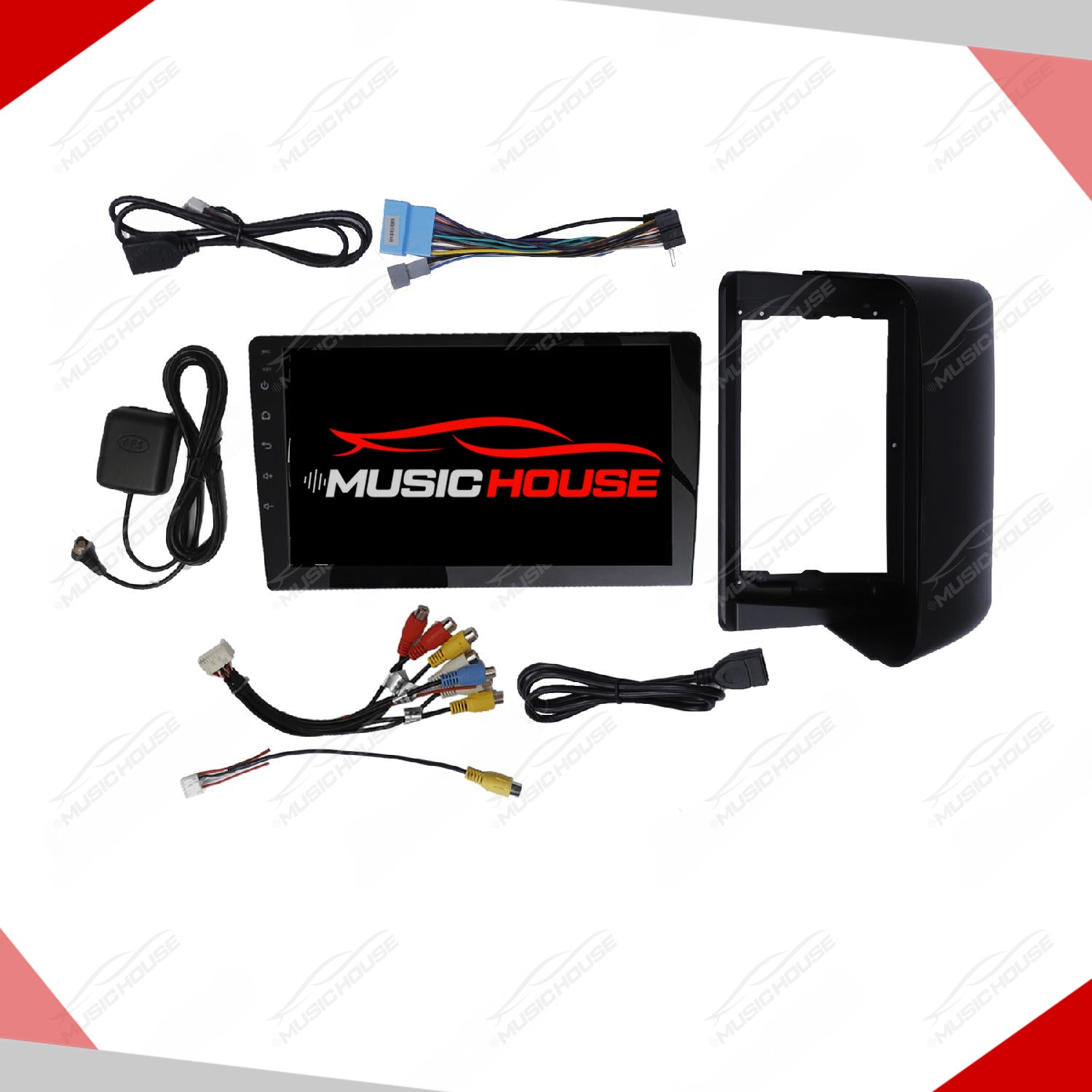 Mitsubishi Pajero Android LCD Multimedia Display