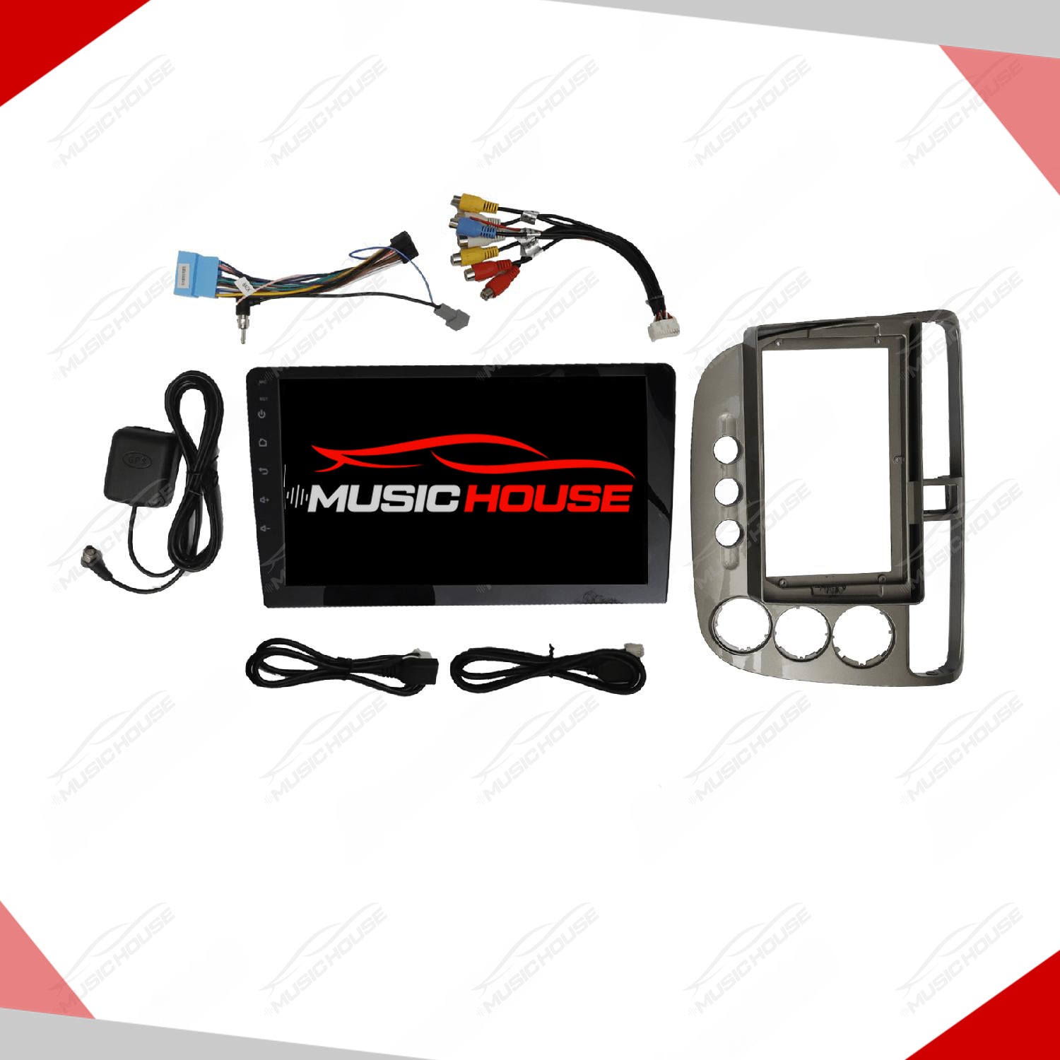 Honda Civic 2001 to 2006 Android Panel HD Player IPS Display Multimedia System