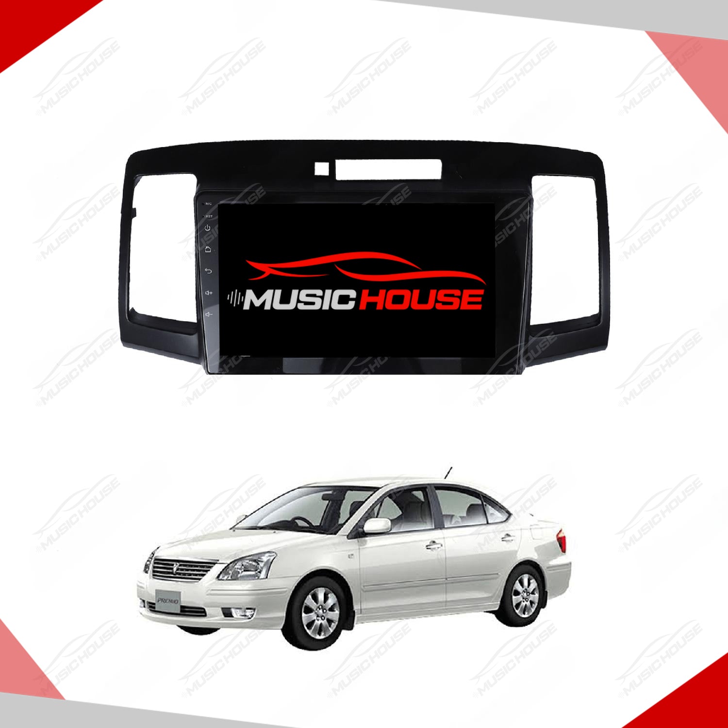 Toyota Premio 2002-2007 Android IPS Multimedia Display