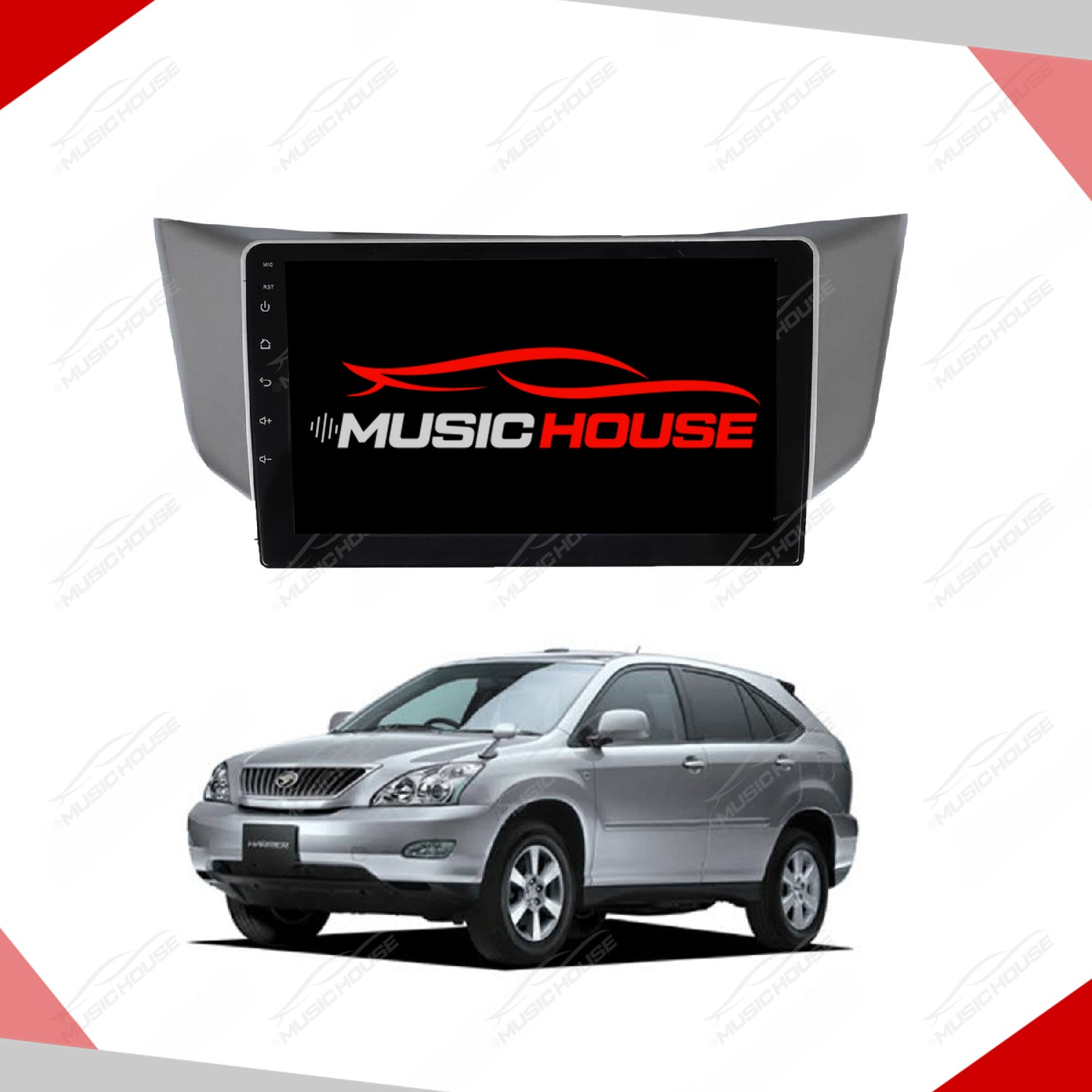 Toyota Harrier Android IPS Multimedia Display