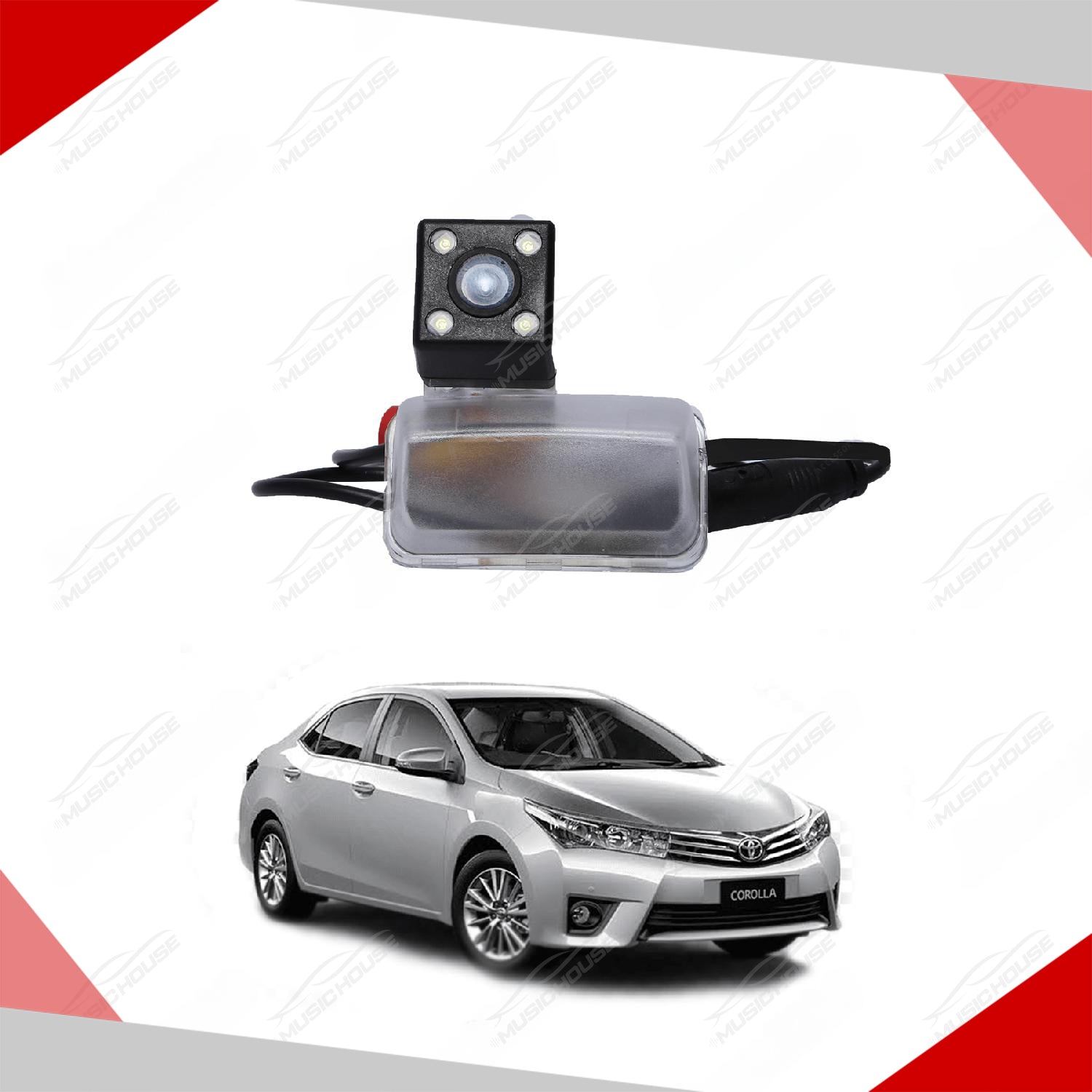 Corolla-2015 to 2017 Reverse Camera