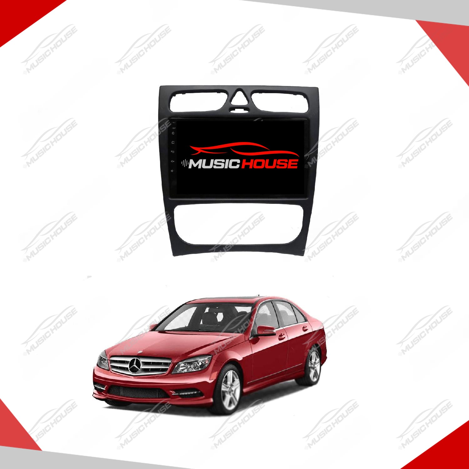 Mercedes C Class W203 Android IPS multimedia Display