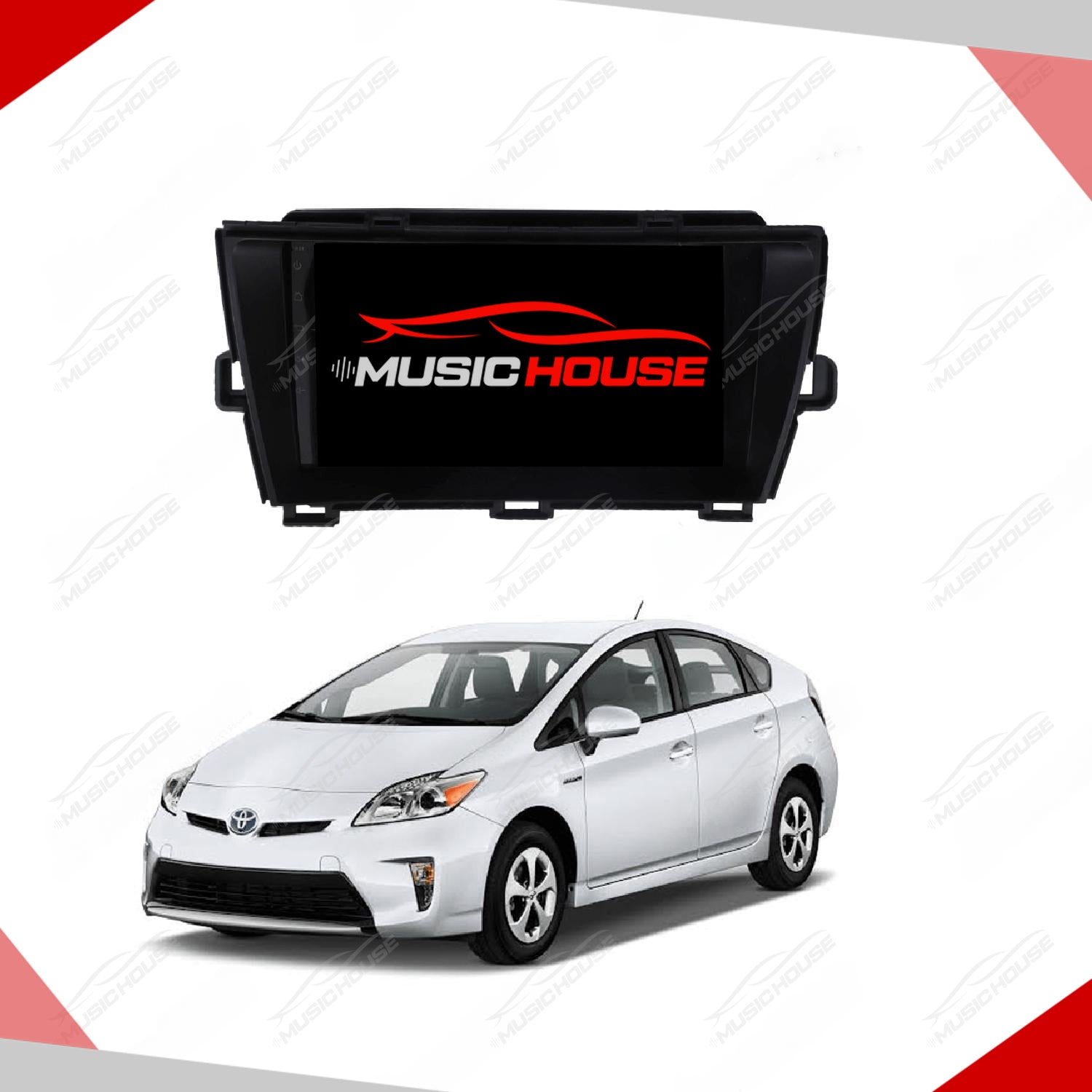 Toyota Prius 1.8 Android Panel HD Player IPS Display Multimedia System