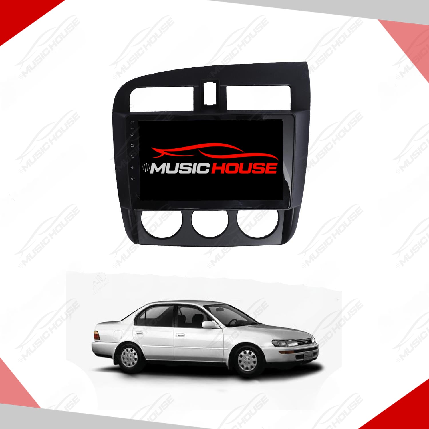 Toyota Corolla 1999 Android Panel