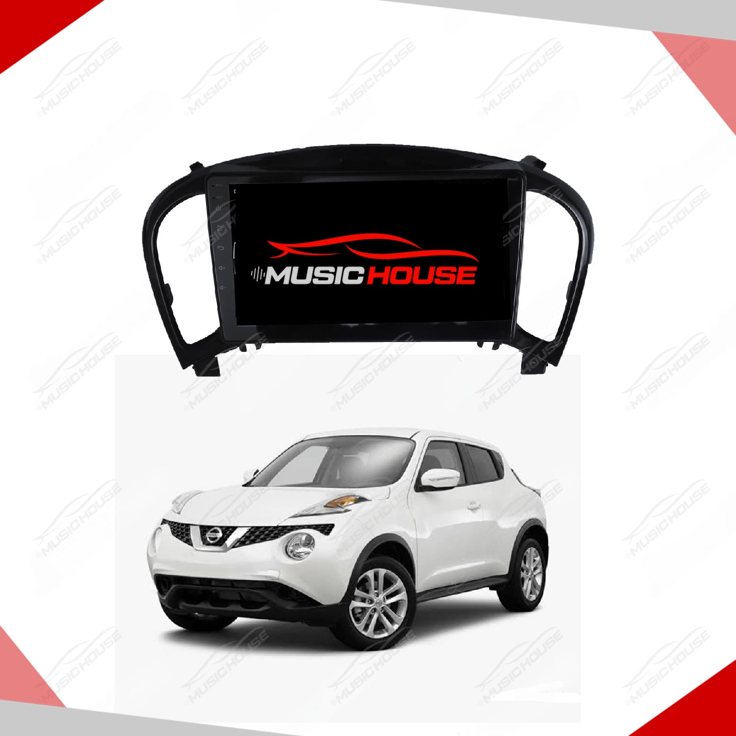 Nissan Juke Android  9" LCD IPS Multimedia Display