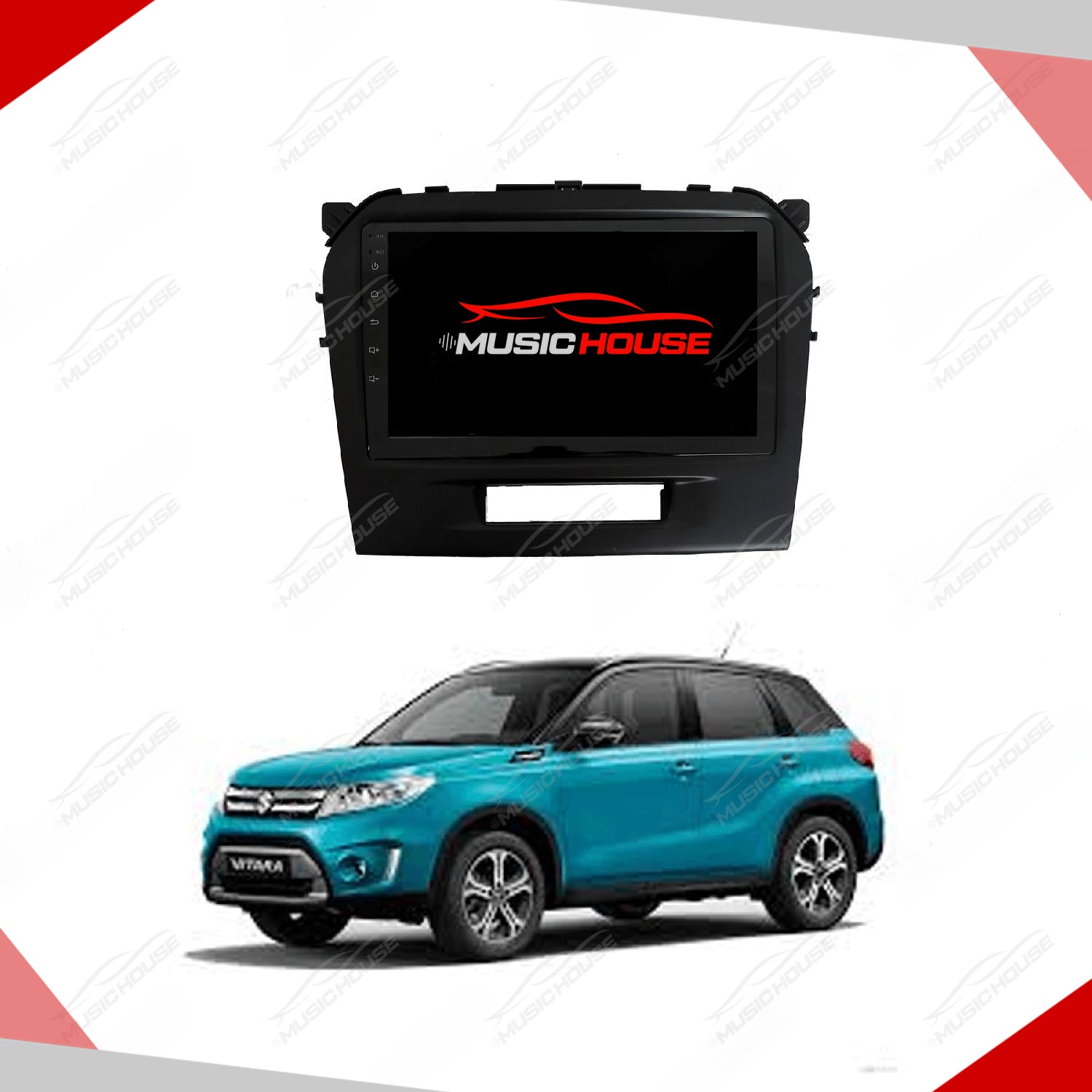 Suzuki Vitara Android IPS multimedia Display Panel - Model 2016-2021