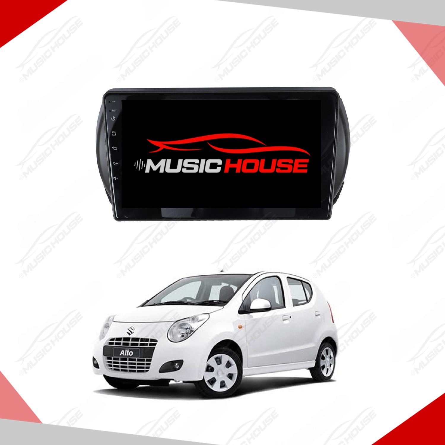 Suzuki Alto Japanese Android Panel HD Player Display Multimedia System