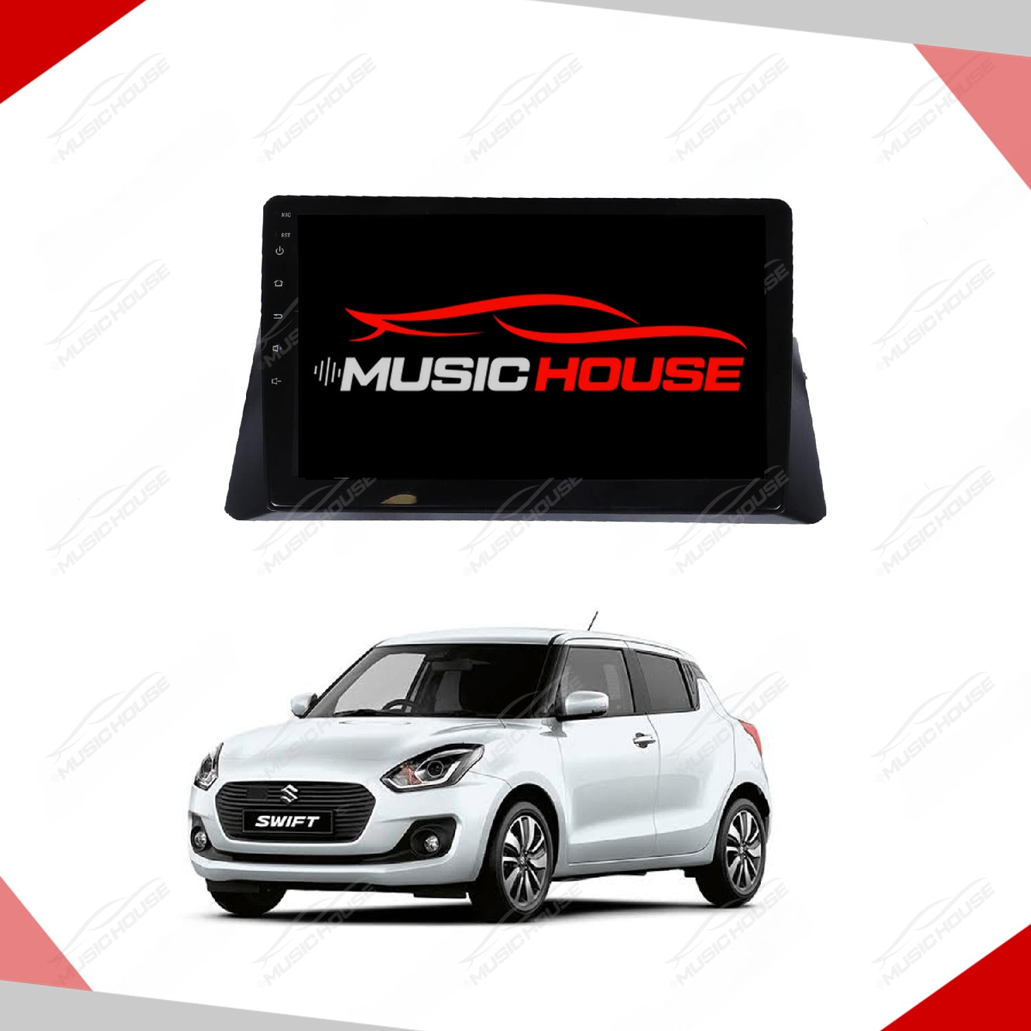 Suzuki Swift 2022 Android IPS Multimedia Display