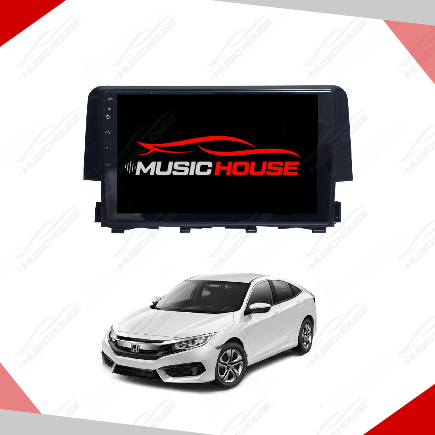 Honda Civic 2016-2021 Android IPS Multimedia Display